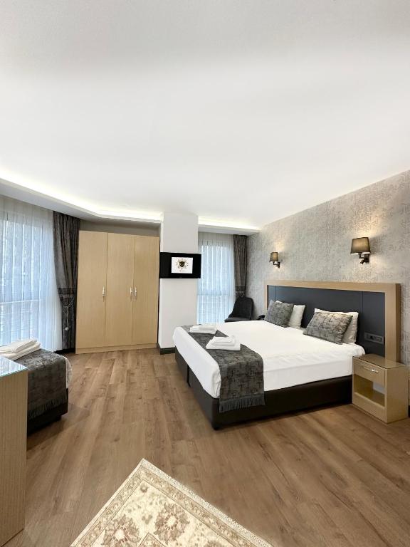 Postel nebo postele na pokoji v ubytování Gulec Hotel & Spa - Special Category