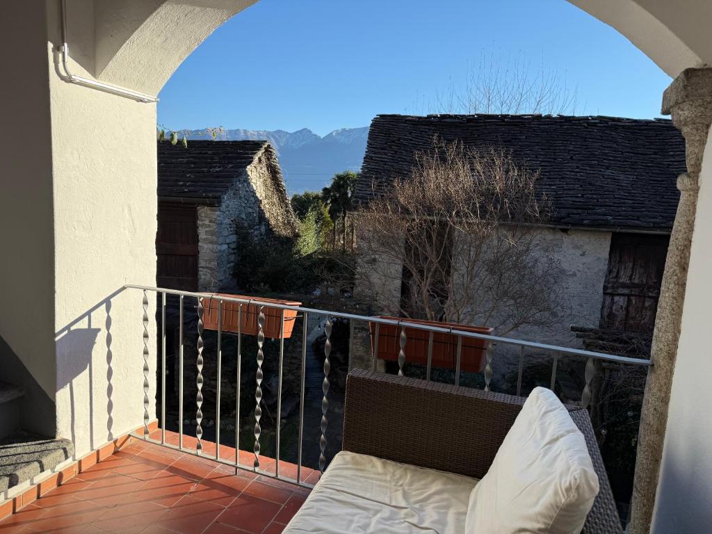 Nespecifikovaný výhled na hory nebo výhled na hory při pohledu z bed and breakfast