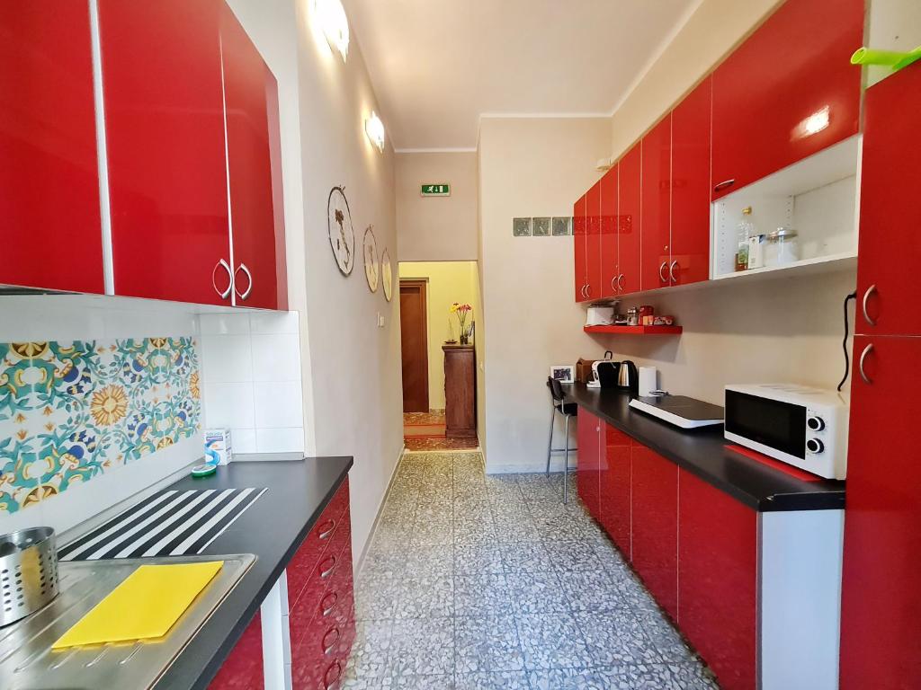 Kuchnia lub aneks kuchenny w obiekcie Sweet Life Guesthouse