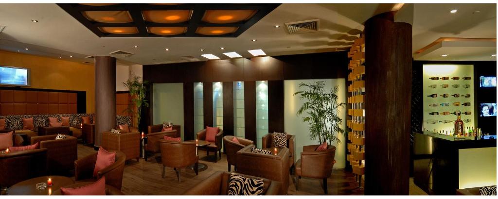 Posezení v ubytování Fortune Select Global, Gurugram - Member ITC Hotels' Group