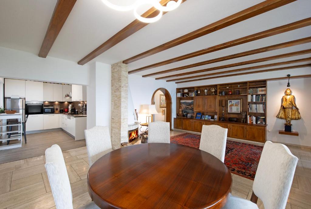 Kuchyň nebo kuchyňský kout v ubytování Villa Noho