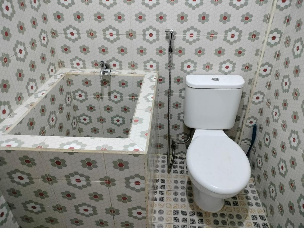 Koupelna v ubytování Tanah merah guest house