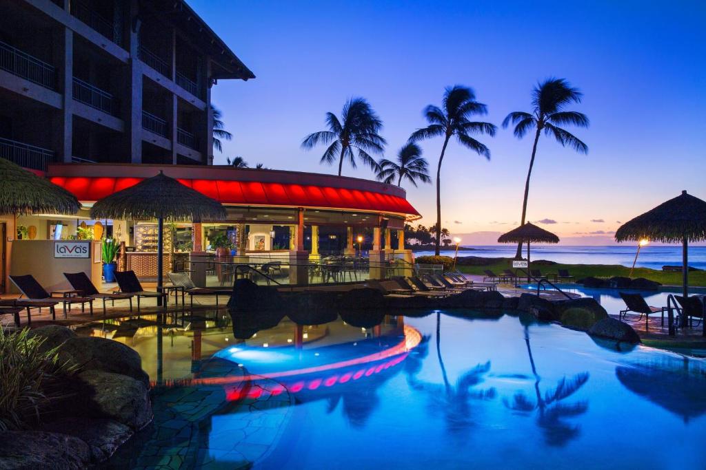 Bazén v ubytování Sheraton Kauai Resort nebo v jeho okolí