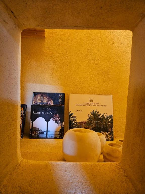Postel nebo postele na pokoji v ubytování Beit Ain al Haya