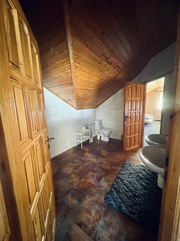 Postel nebo postele na pokoji v ubytování Penzion Berany