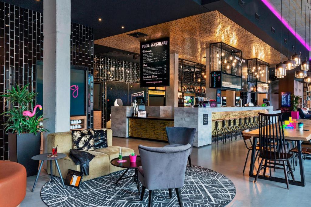 Restaurace v ubytování Moxy Darmstadt