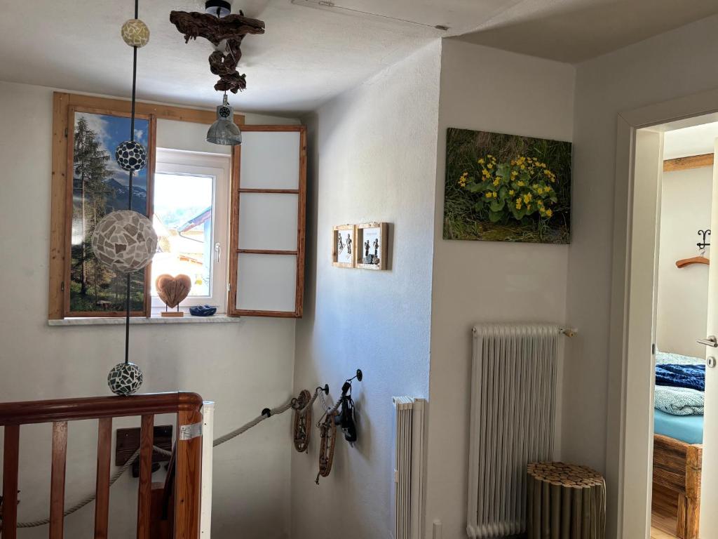 Postel nebo postele na pokoji v ubytování Ferienhaus Gruber