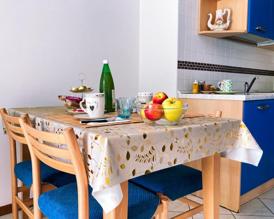 Kuchyň nebo kuchyňský kout v ubytování Elegante 1 Br, Bellavista in Valsugana, Trentino