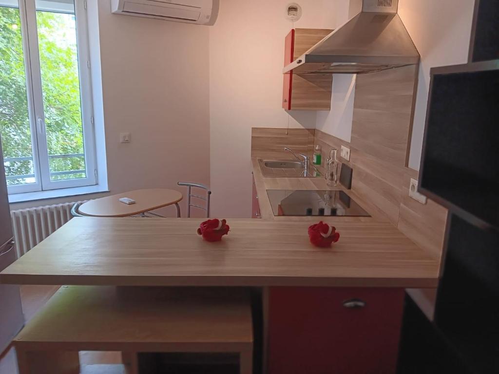 Dapur atau dapur kecil di Studio