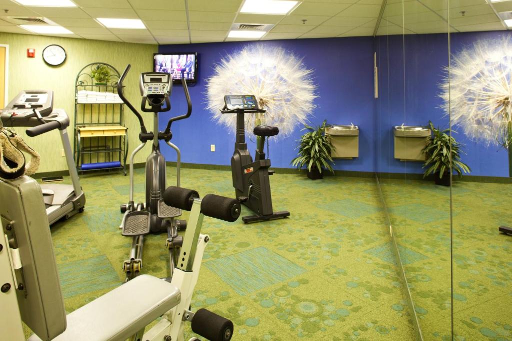 Fitness centrum a/nebo fitness zařízení v ubytování SpringHill Suites Prescott