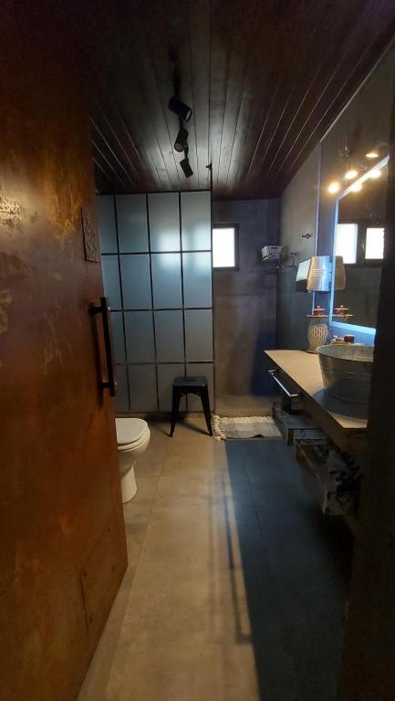Vannituba majutusasutuses Lares de Yaima Cholila Chubut
