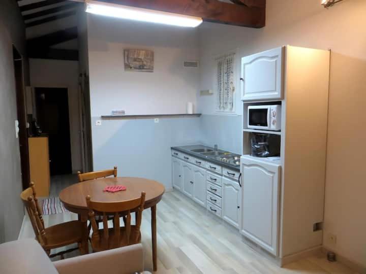 Η κουζίνα ή μικρή κουζίνα στο Appartement 4 personnes en propriété privée