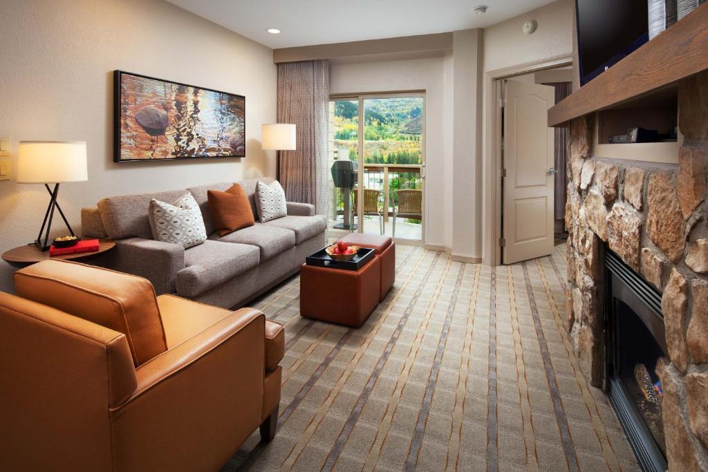 Posezení v ubytování Sheraton Mountain Vista Villas, Avon / Vail Valley