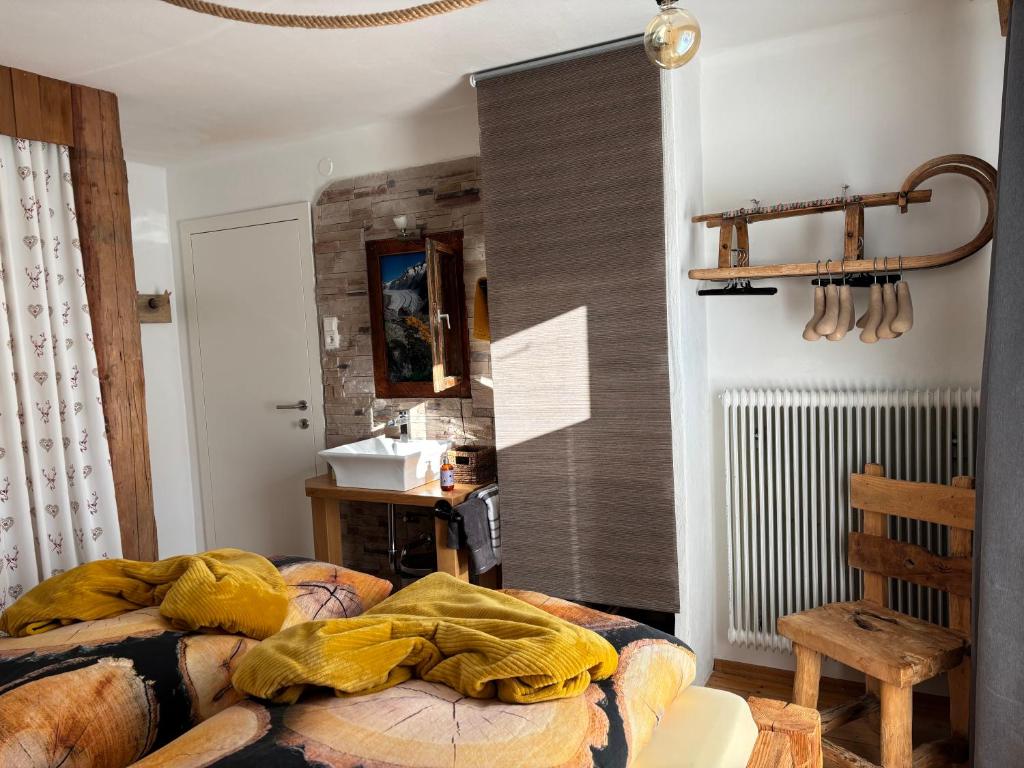 Posezení v ubytování Ferienhaus Gruber