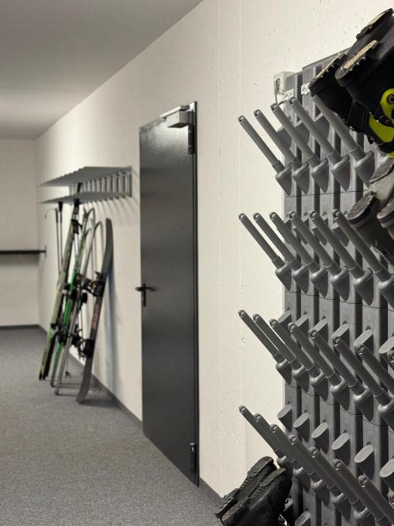 Fitness centrum a/nebo fitness zařízení v ubytování Hotel Patris