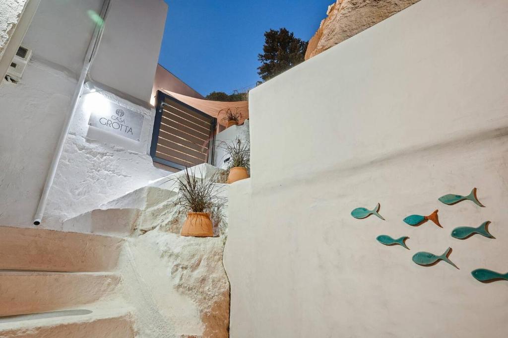 Fotografie z fotogalerie ubytování Casa Grotta With Sea & Cave View v destinaci Matala