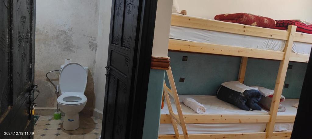 Koupelna v ubytování Riad Bab Imlil