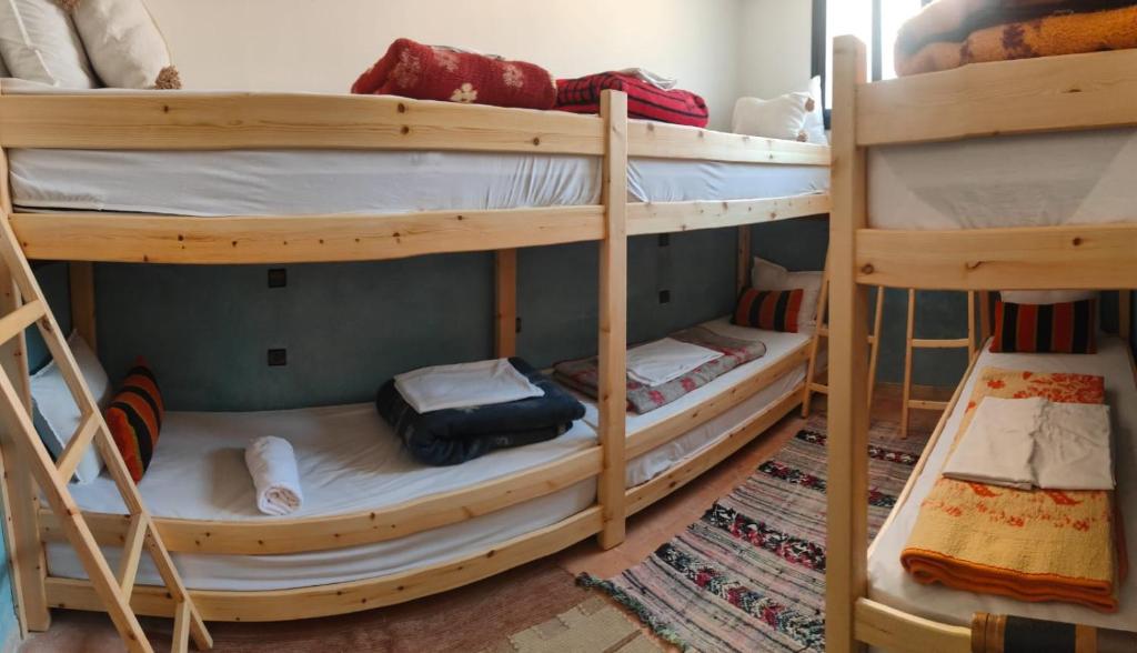 Postel nebo postele na pokoji v ubytování Riad Bab Imlil