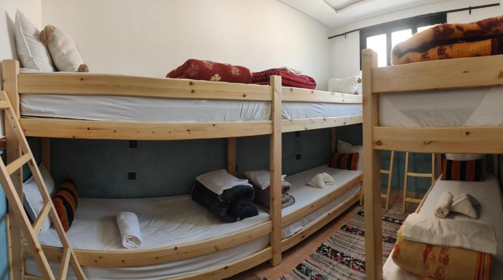 Postel nebo postele na pokoji v ubytování Riad Bab Imlil