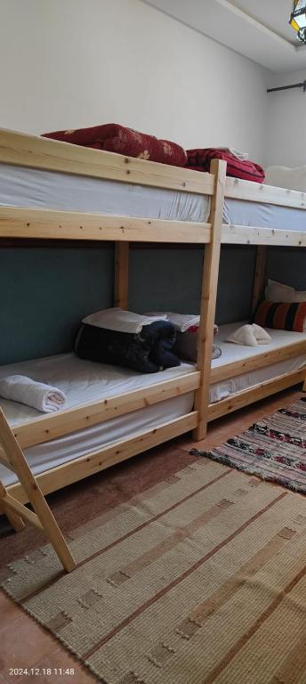 Postel nebo postele na pokoji v ubytování Riad Bab Imlil