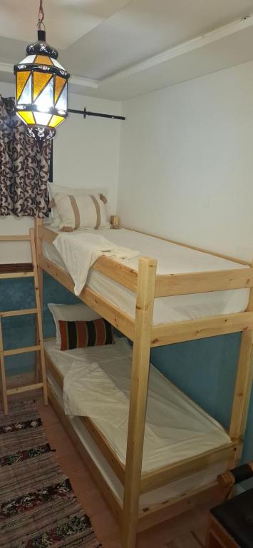 Postel nebo postele na pokoji v ubytování Riad Bab Imlil