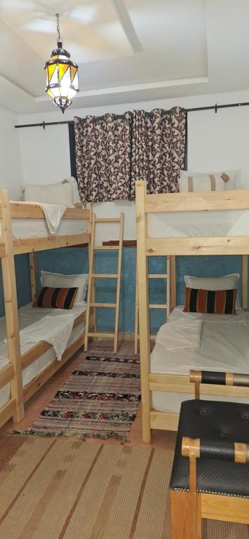 Postel nebo postele na pokoji v ubytování Riad Bab Imlil