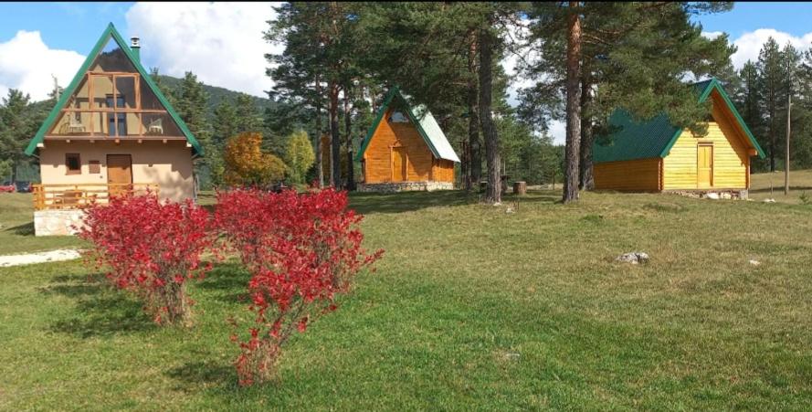 Zahrada ubytování Chalet Čilac