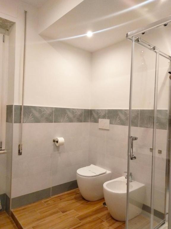 Koupelna v ubytování Casa di Anna