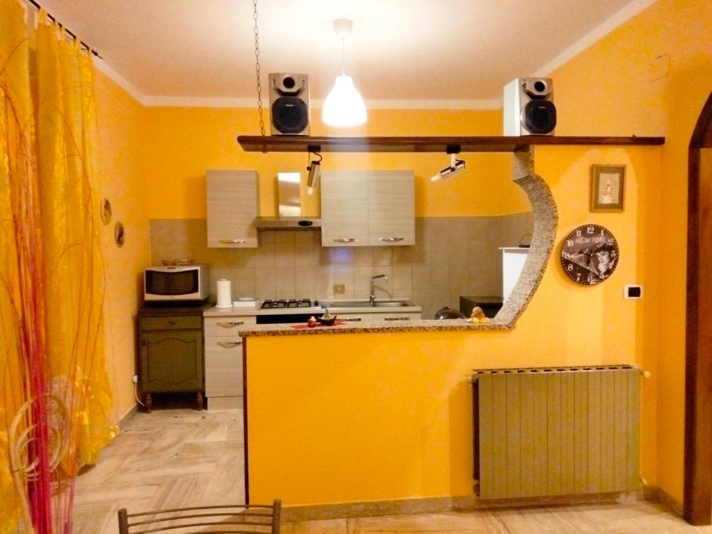Kuchyň nebo kuchyňský kout v ubytování Casa di Anna