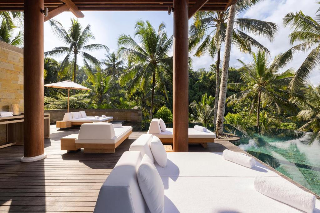 Bazén v ubytování COMO Shambhala Estate nebo v jeho okolí