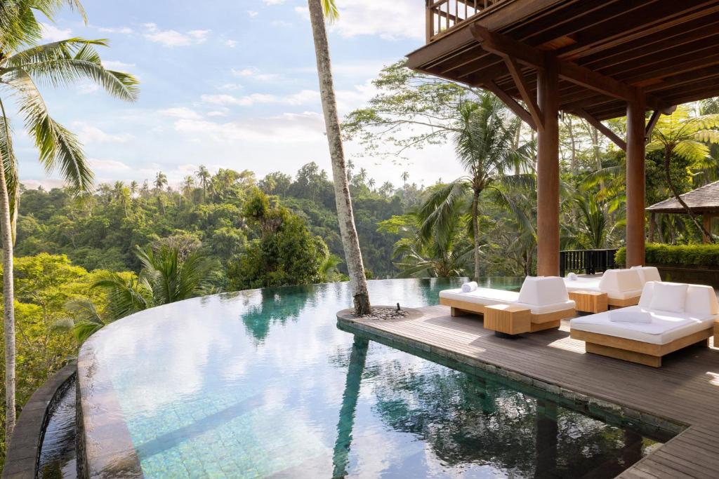 Bazén v ubytování COMO Shambhala Estate nebo v jeho okolí