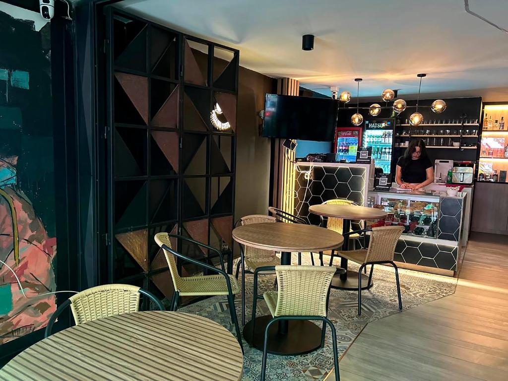 Posezení v ubytování Provenza Medellin Hotel Boutique