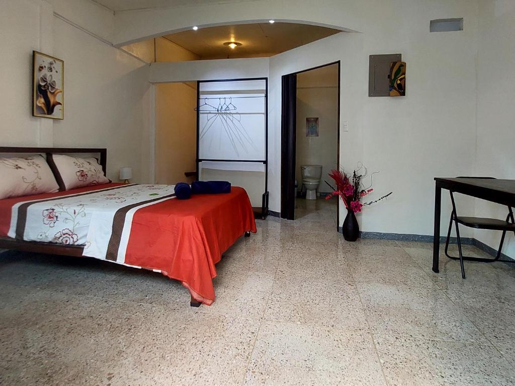 Postel nebo postele na pokoji v ubytování B&B Il Padrino