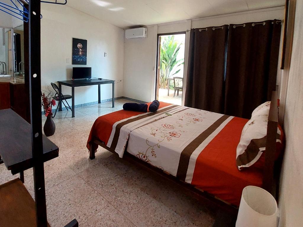 Postel nebo postele na pokoji v ubytování B&B Il Padrino