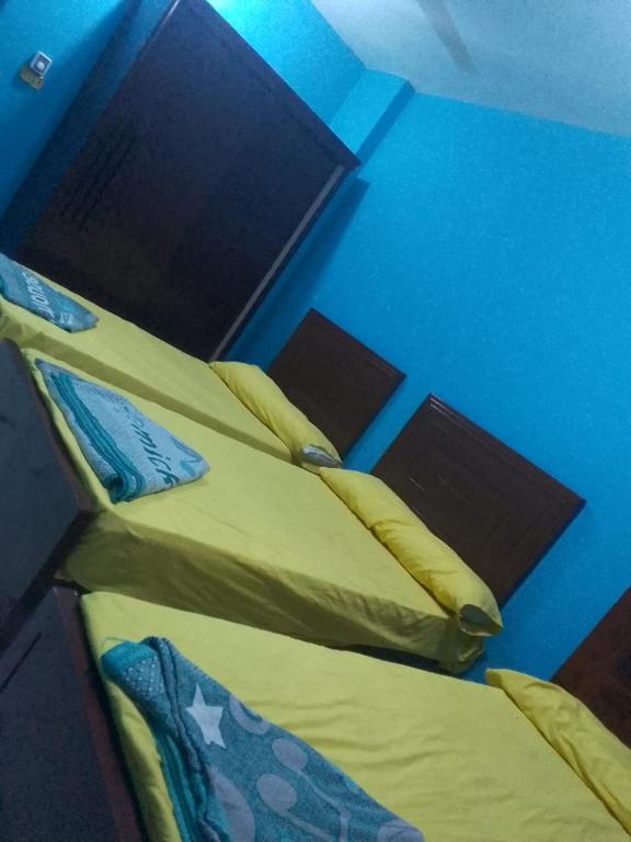 Postel nebo postele na pokoji v ubytování Elmosheer hotel aswan