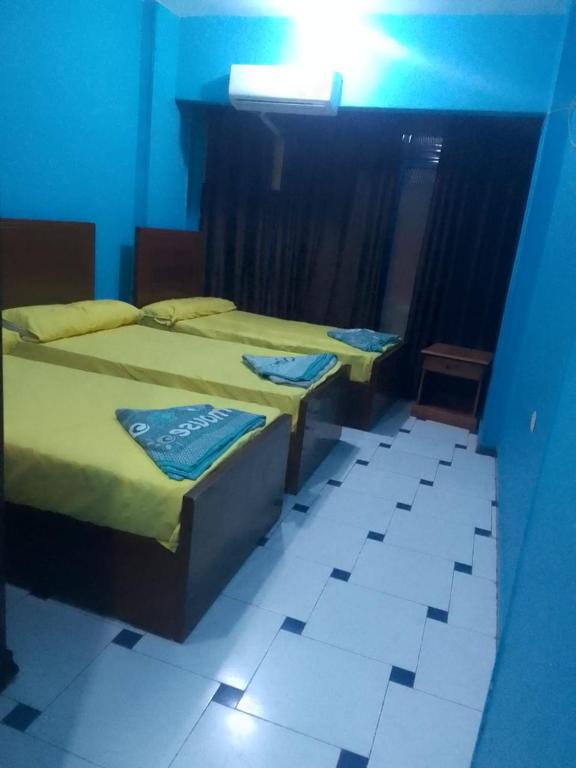 Postel nebo postele na pokoji v ubytování Elmosheer hotel aswan