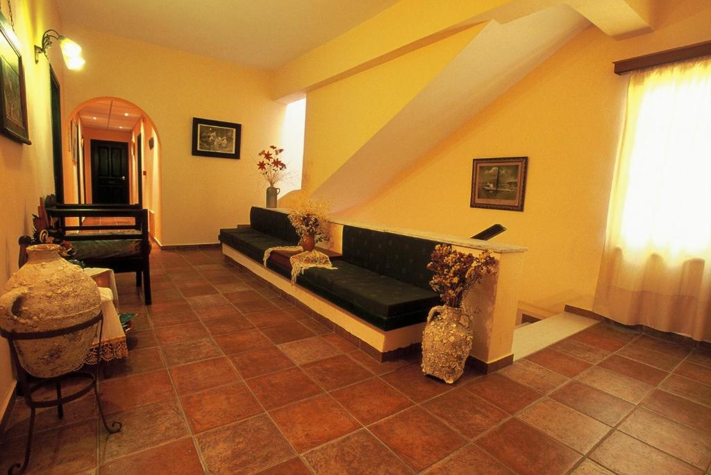 Posezení v ubytování Apollon Hotel