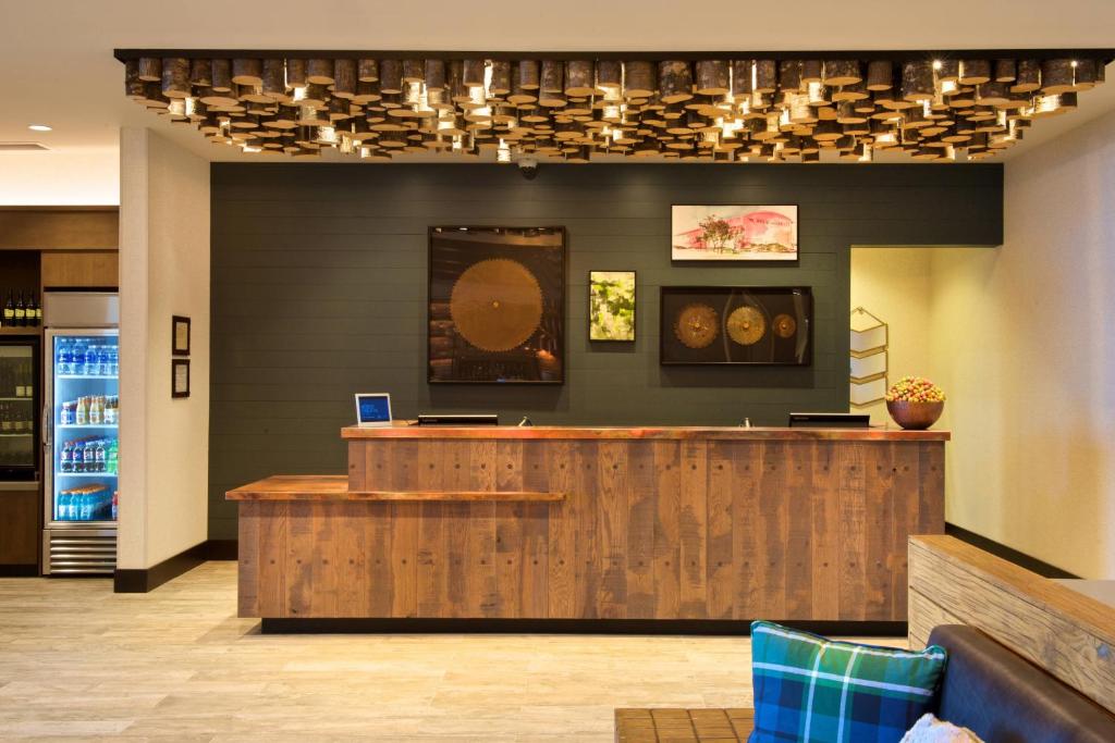 Vstupní hala nebo recepce v ubytování SpringHill Suites by Marriott Bend