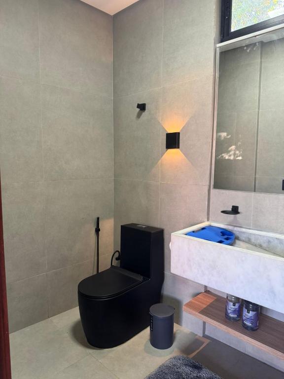 Koupelna v ubytování Casa Glass Lux