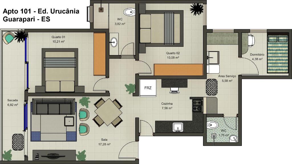 Imagen de la galería de Apartamento confortável no centro de Guarapari, en Guarapari