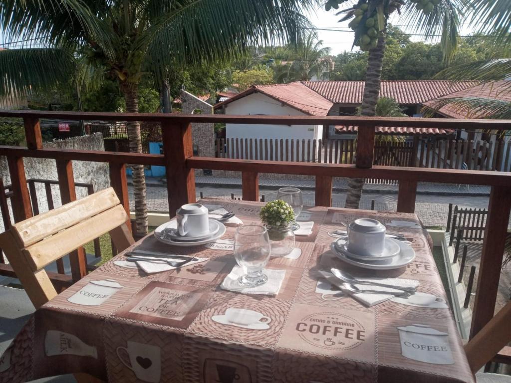 Restaurace v ubytování Boipeba Encantos
