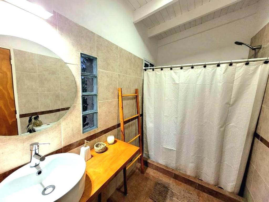 Et badeværelse på Casa Moraa