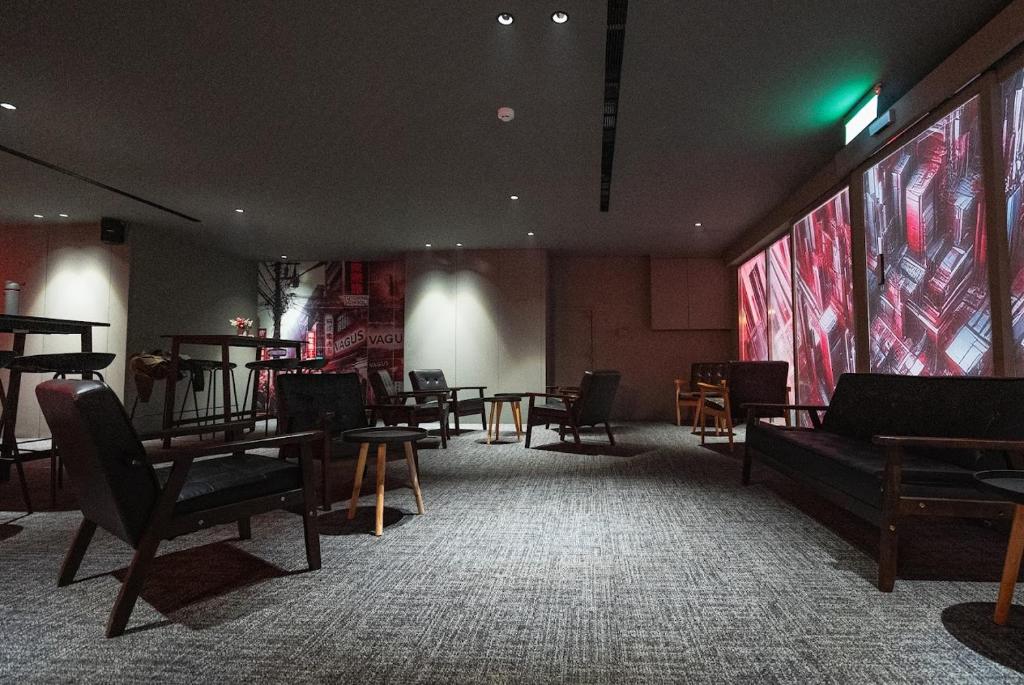 Posezení v ubytování 天津大酒店 Vagus Hotel