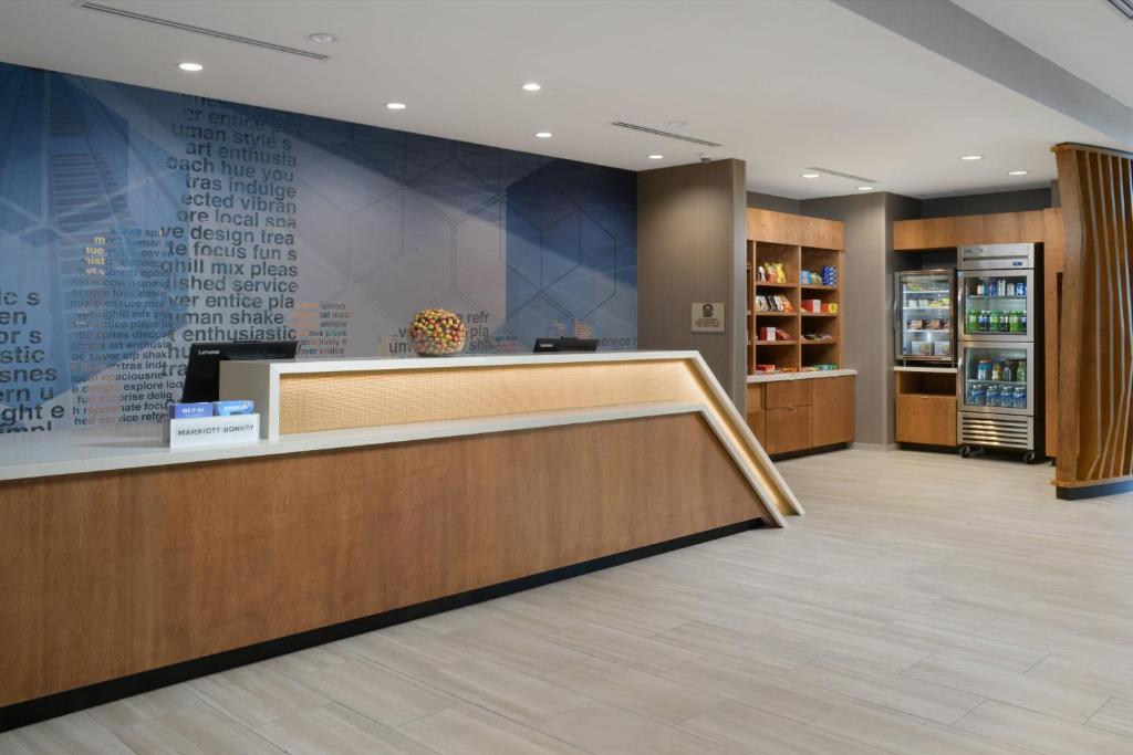 Vstupní hala nebo recepce v ubytování SpringHill Suites by Marriott Texas City