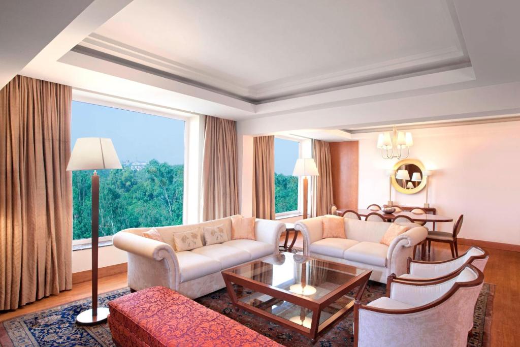 Posezení v ubytování Sheraton New Delhi Hotel