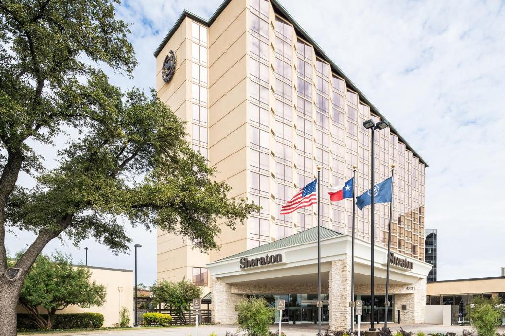 a rendering of the mgm hotel at Sheraton Dallas Hotel by the Galleria in Dallas