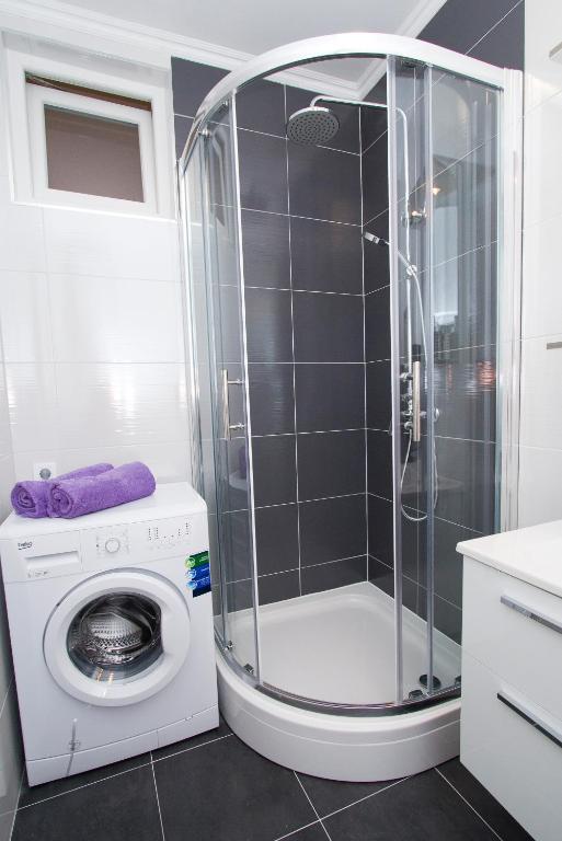 Kúpeľňa v ubytovaní Apartment Sabioncello