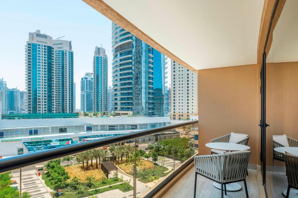 Balkón nebo terasa v ubytování Le Royal Meridien Beach Resort & Spa Dubai