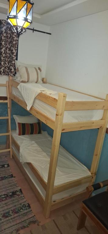 Postel nebo postele na pokoji v ubytování Riad Bab Imlil