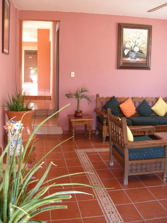 Posezení v ubytování Hotel Posada Real
